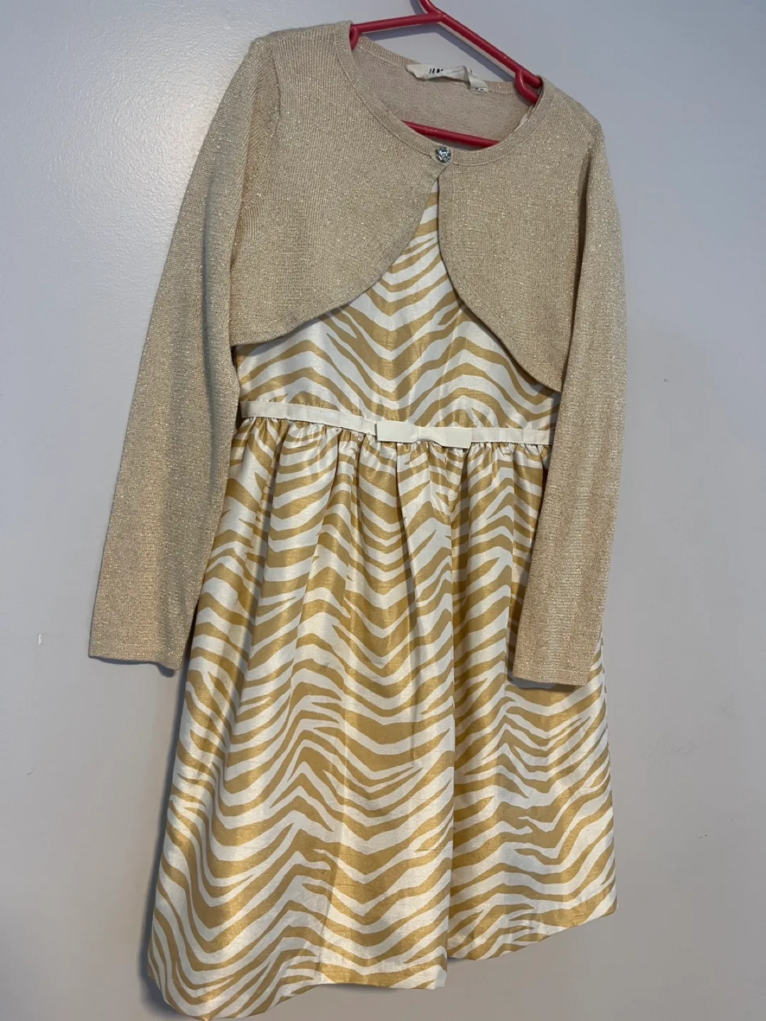 Gymboree Collection Girls Dress with Bolero - Size 4 thumbnail