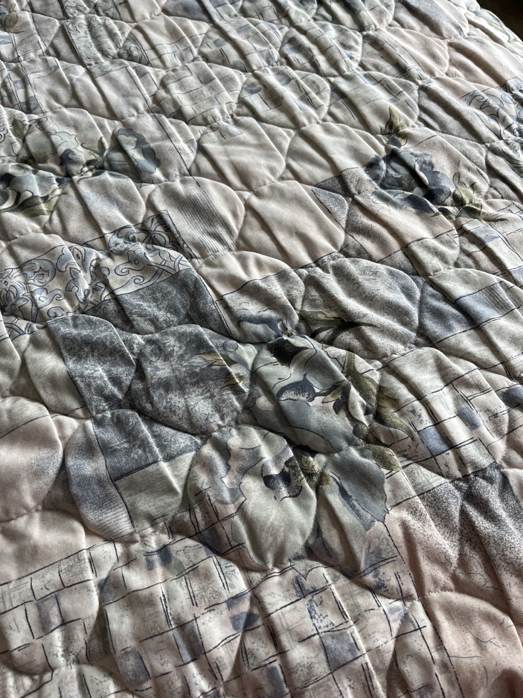 Floral Quilted Bedspread - photo 4