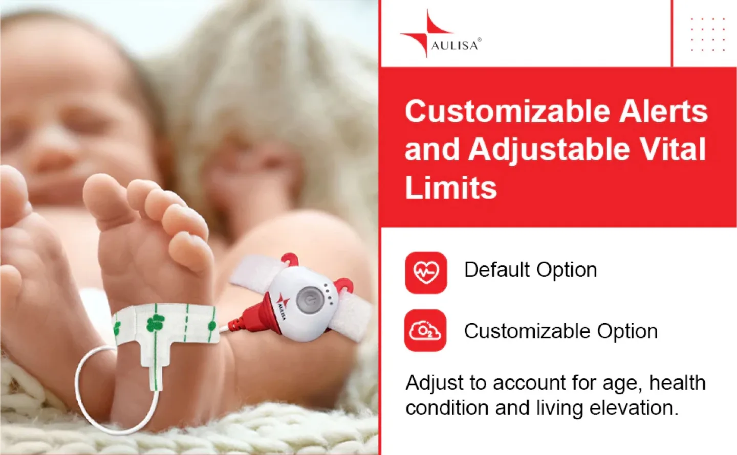 Guardian Angel GA1001 Lite Plus Baby Smart Monitor image indicator(8)