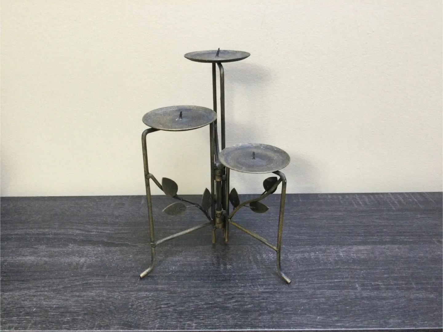🇨🇦Wrought iron adjustable candle holder thumbnail
