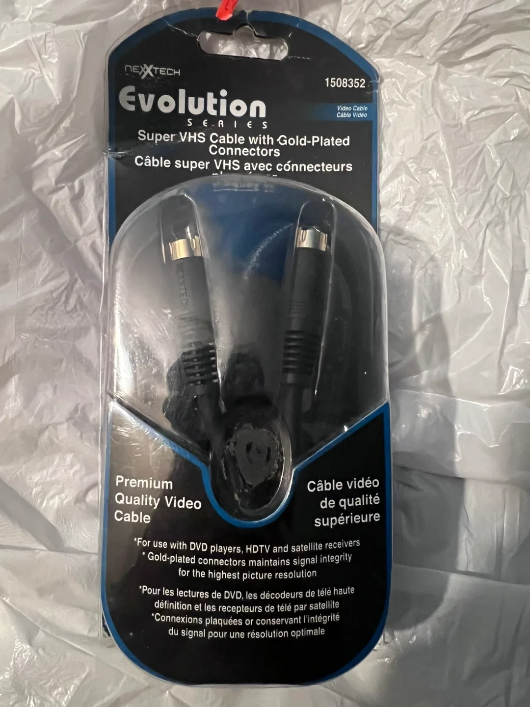 New Nexxtech Evolution Super VHS Cable thumbnail