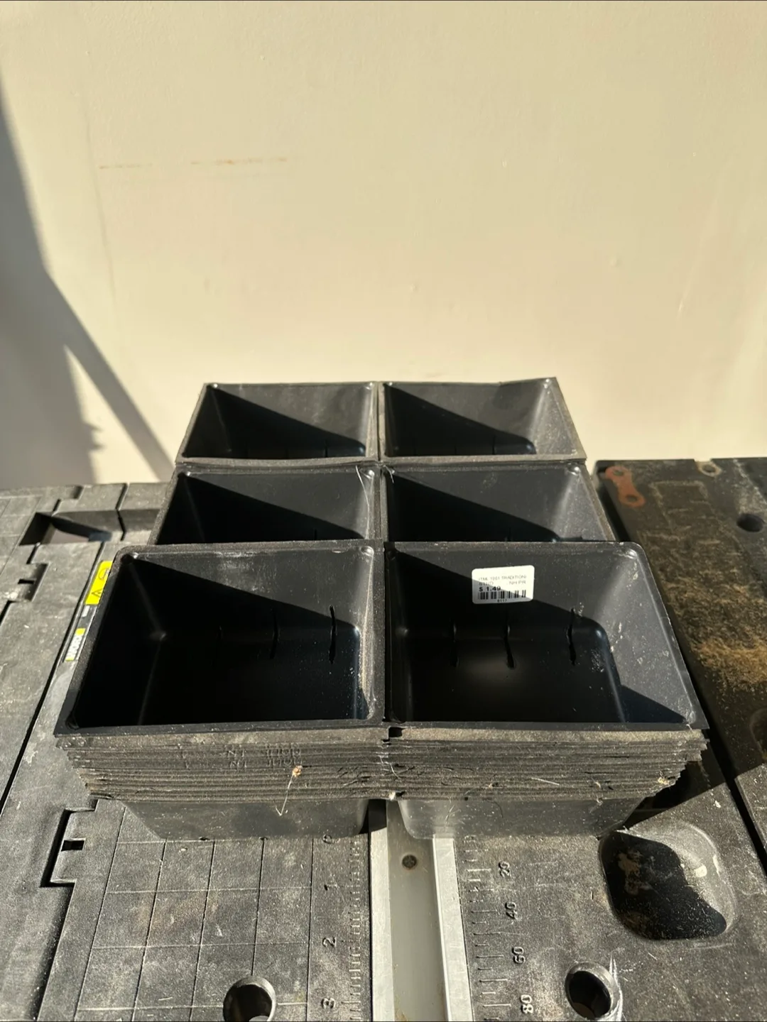 Black Plastic Nursery Plant Pots (92) thumbnail