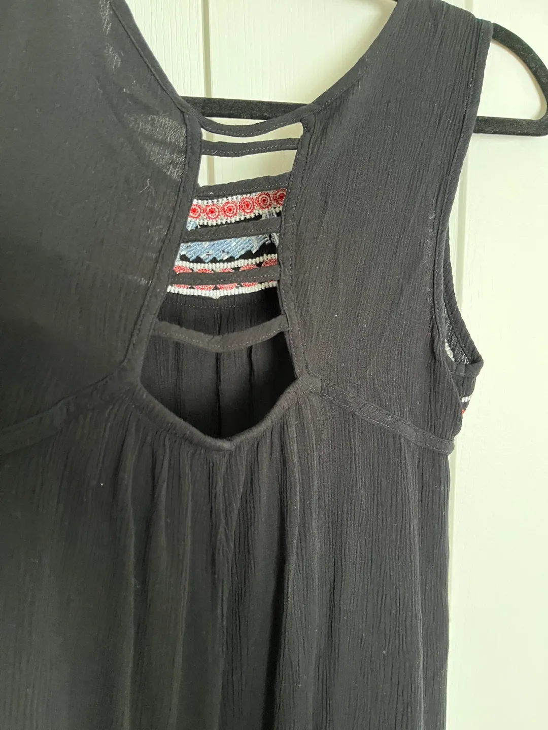 George XS/TP Black Sleeveless Dress image indicator(3)
