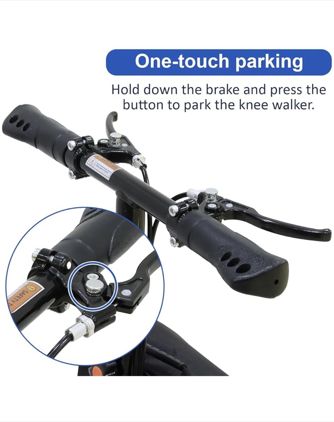New BlessReach Adjustable Knee Brace for Foot Injuries - photo 5