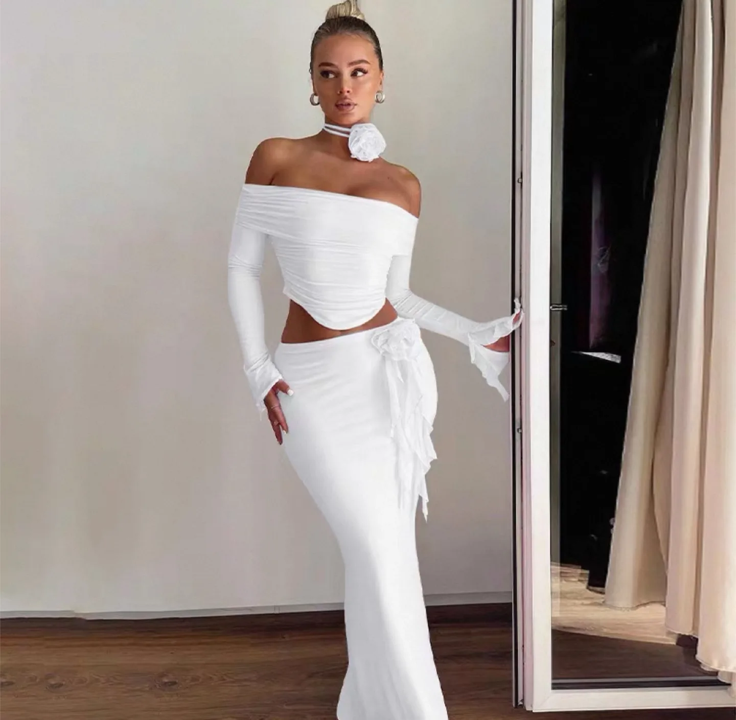 White Two-Piece Set thumbnail