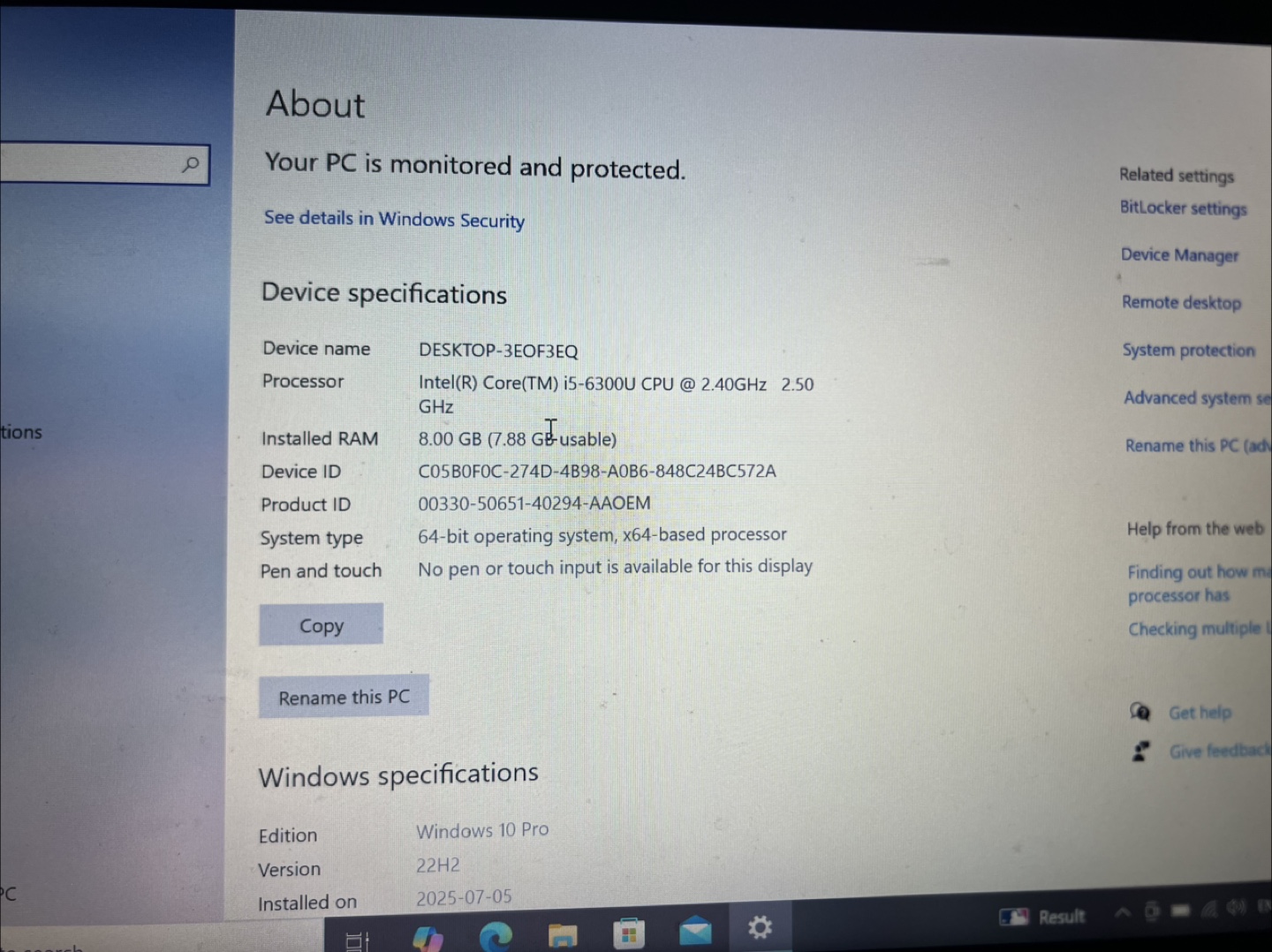 HP Laptop - Intel i5, 8GB RAM, 465GB Storage - photo 4