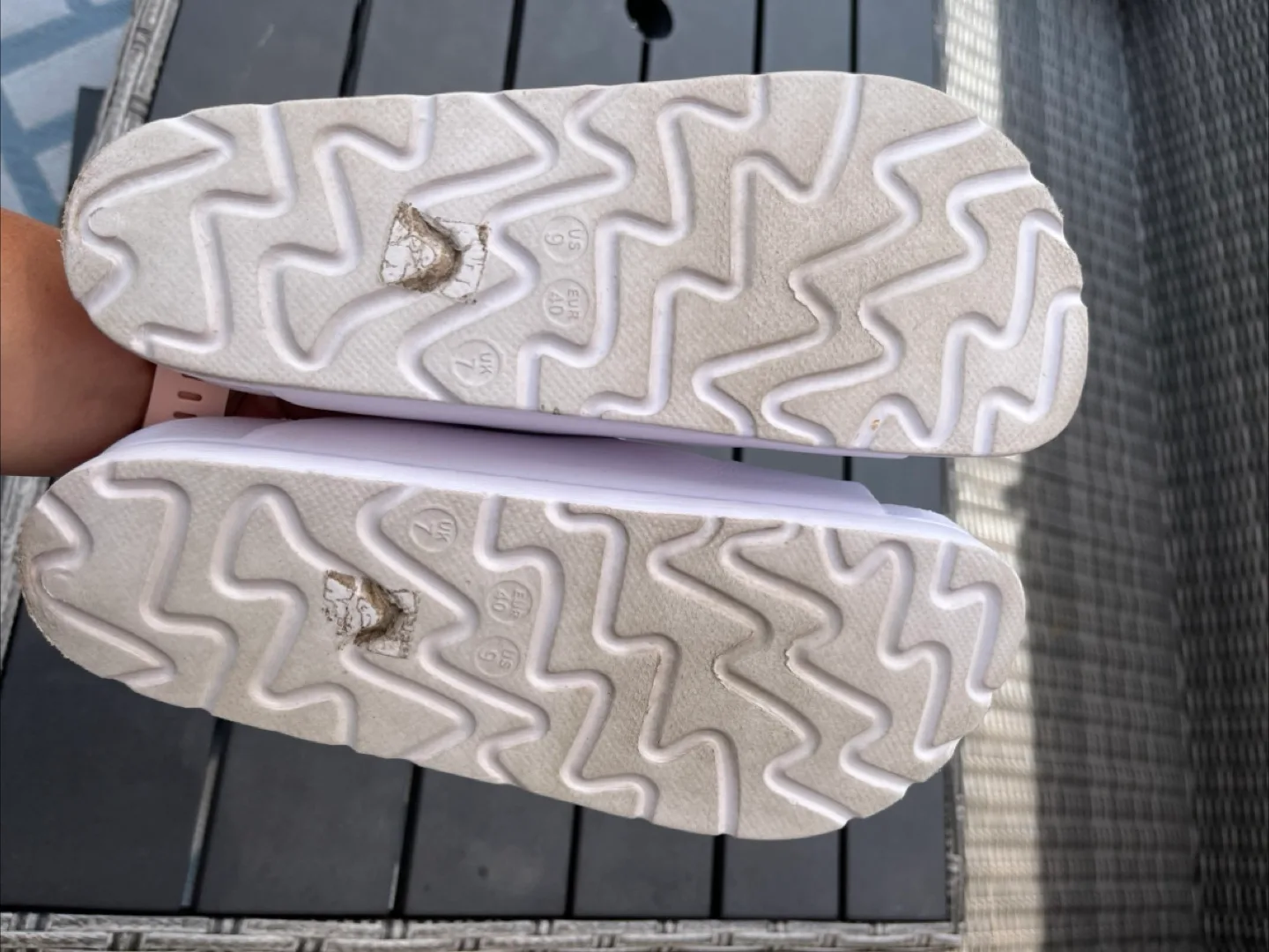 Dirty Laundry Genavive White Sandals - Size 9 image indicator(5)