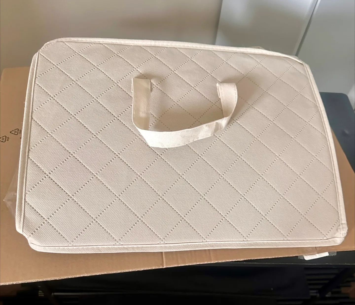 3 Big (Extra large)Storage Bag Organizers - Beige image indicator(2)