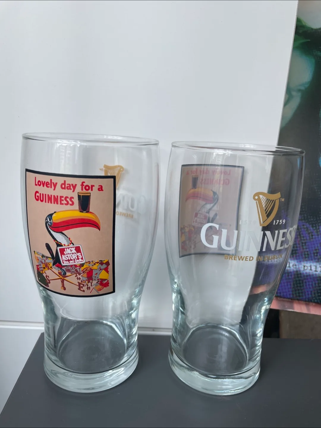 Guinness Pint Glasses - Set of 2 thumbnail