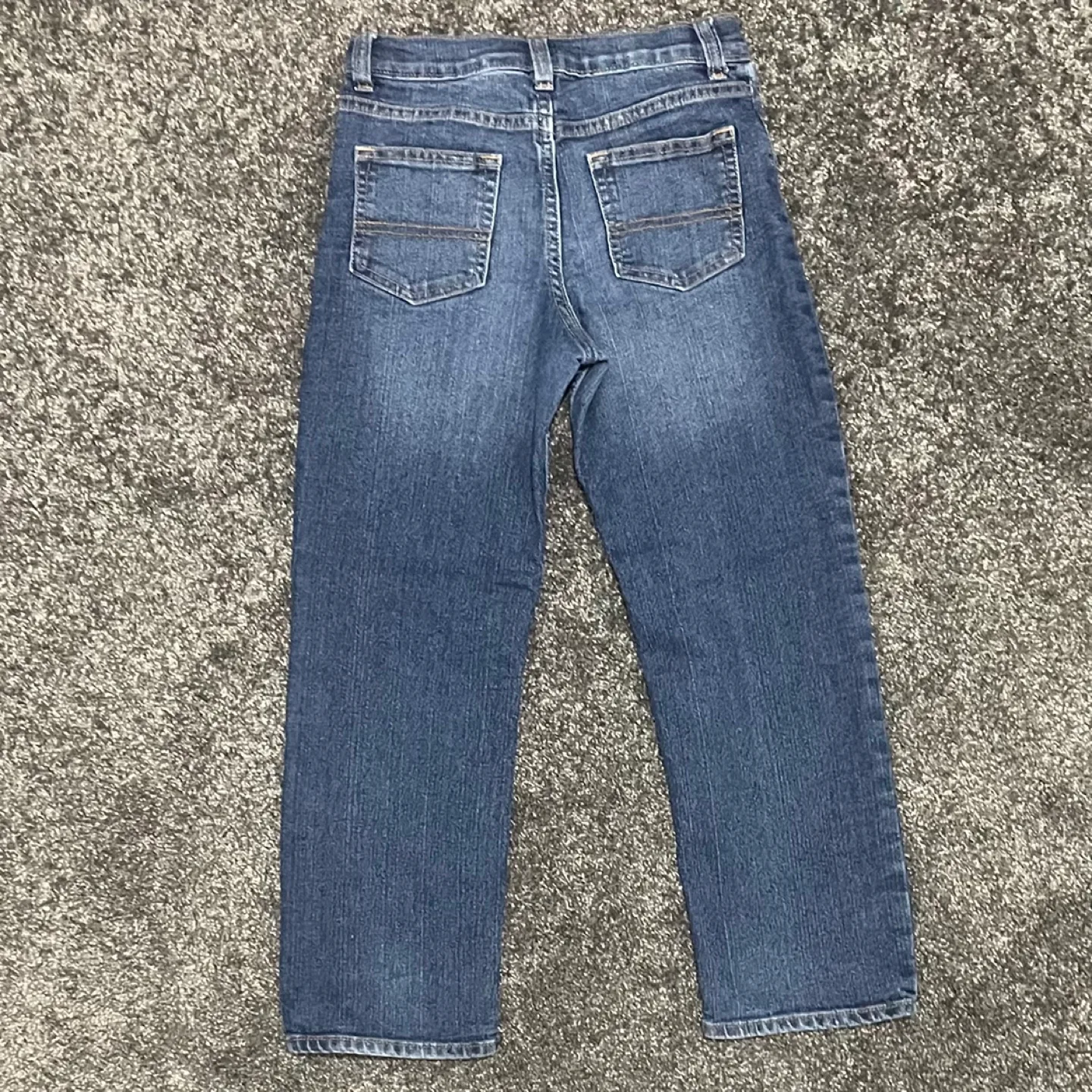 Carter's Striped Gray and Blue Jeans image indicator(6)