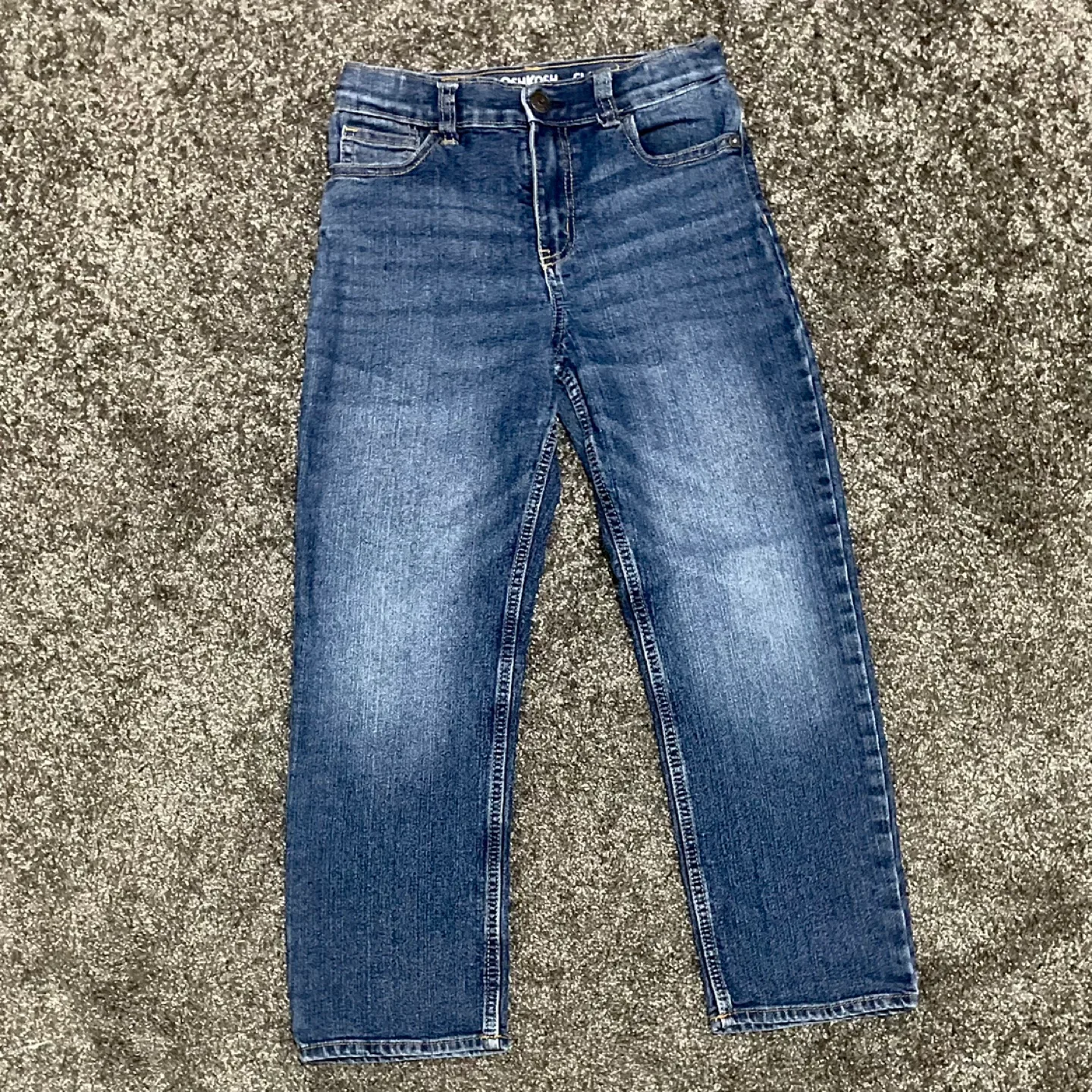 Carter's Striped Gray and Blue Jeans image indicator(5)