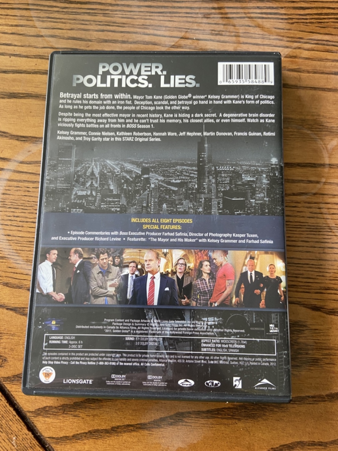 Boss: Season One DVD Set - photo 2