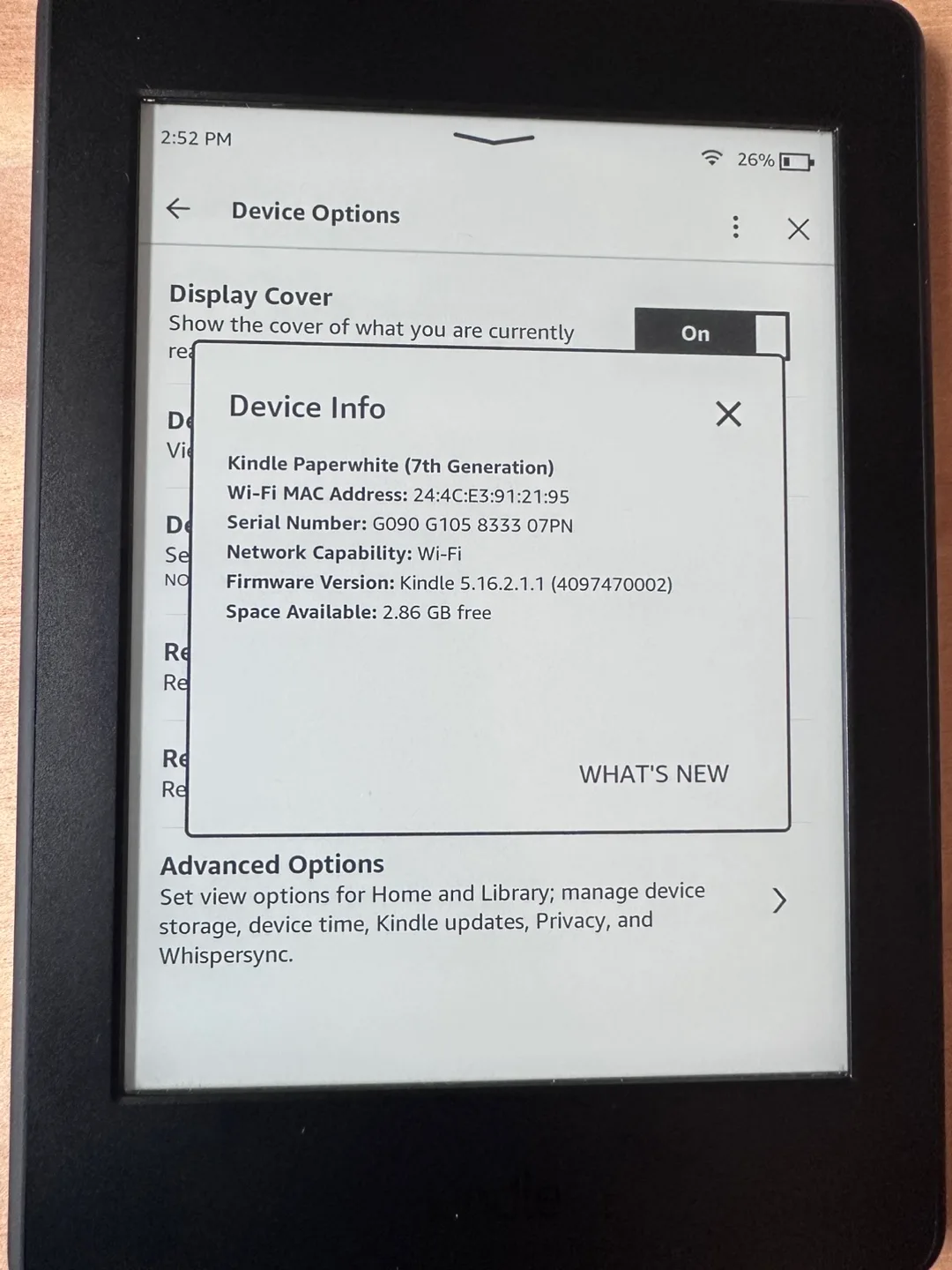 Kindle Paperwhite (7th Generation) with Case image indicator(3)
