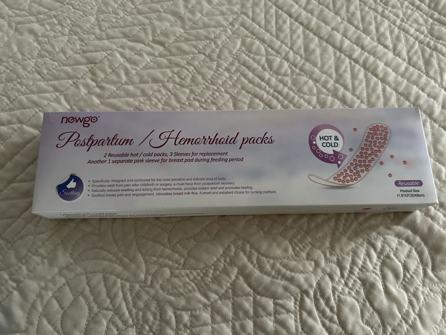 Newgo Postpartum/Hemorrhoid Packs - New thumbnail