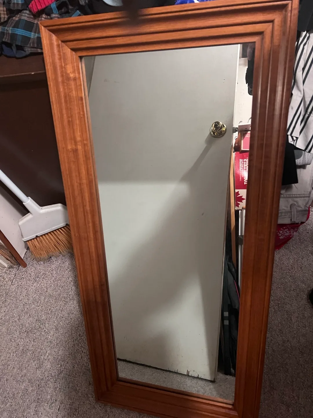 Wood Framed Mirror thumbnail