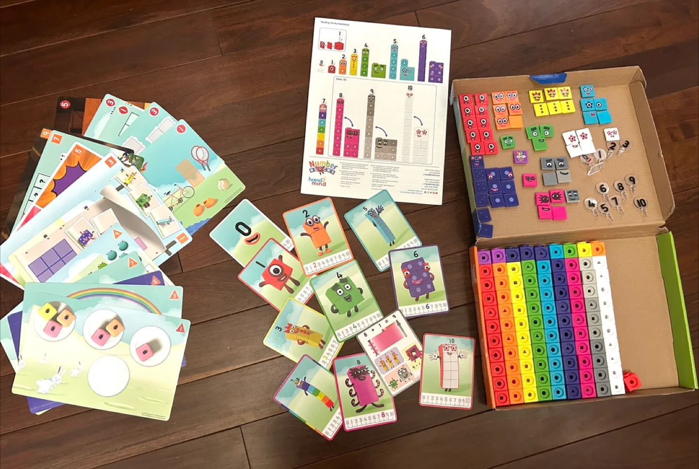 Number blocks educational toy MATHLINK Cubes thumbnail