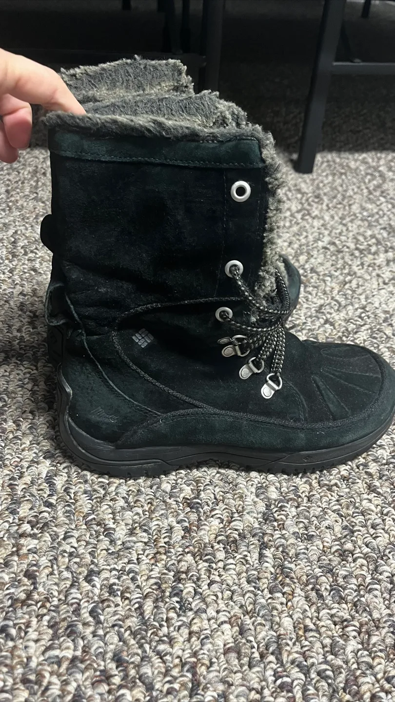 Columbia Black Winter Boots 8W image indicator(2)