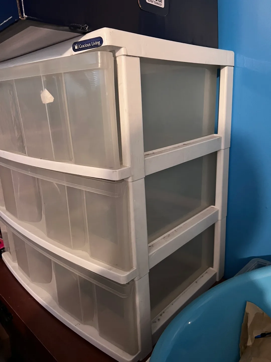 Gracious Living 3-Drawer Storage Tower image indicator(2)