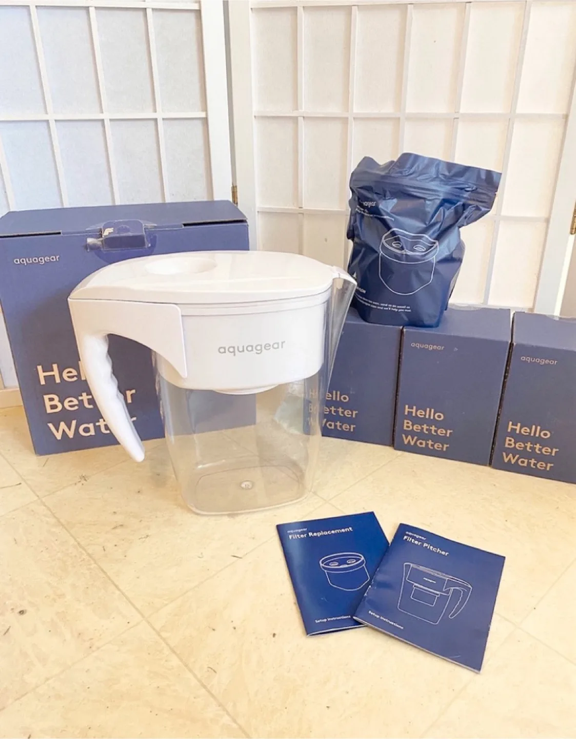 Aquagear Pitcher Replacement Water Filter - New thumbnail