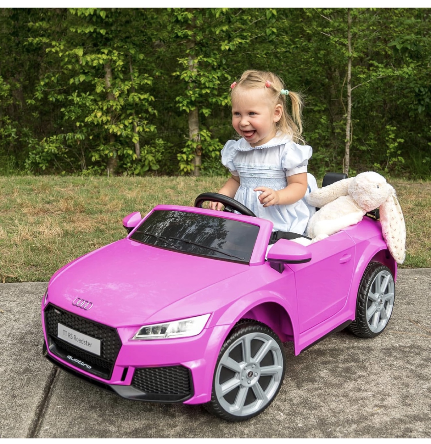 Audi TT RS Roadster Ride-On Car - Pink + FREE 🎁 - photo 4
