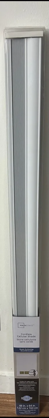 Mainstays Cordless Cellular Shade 48x64 in thumbnail