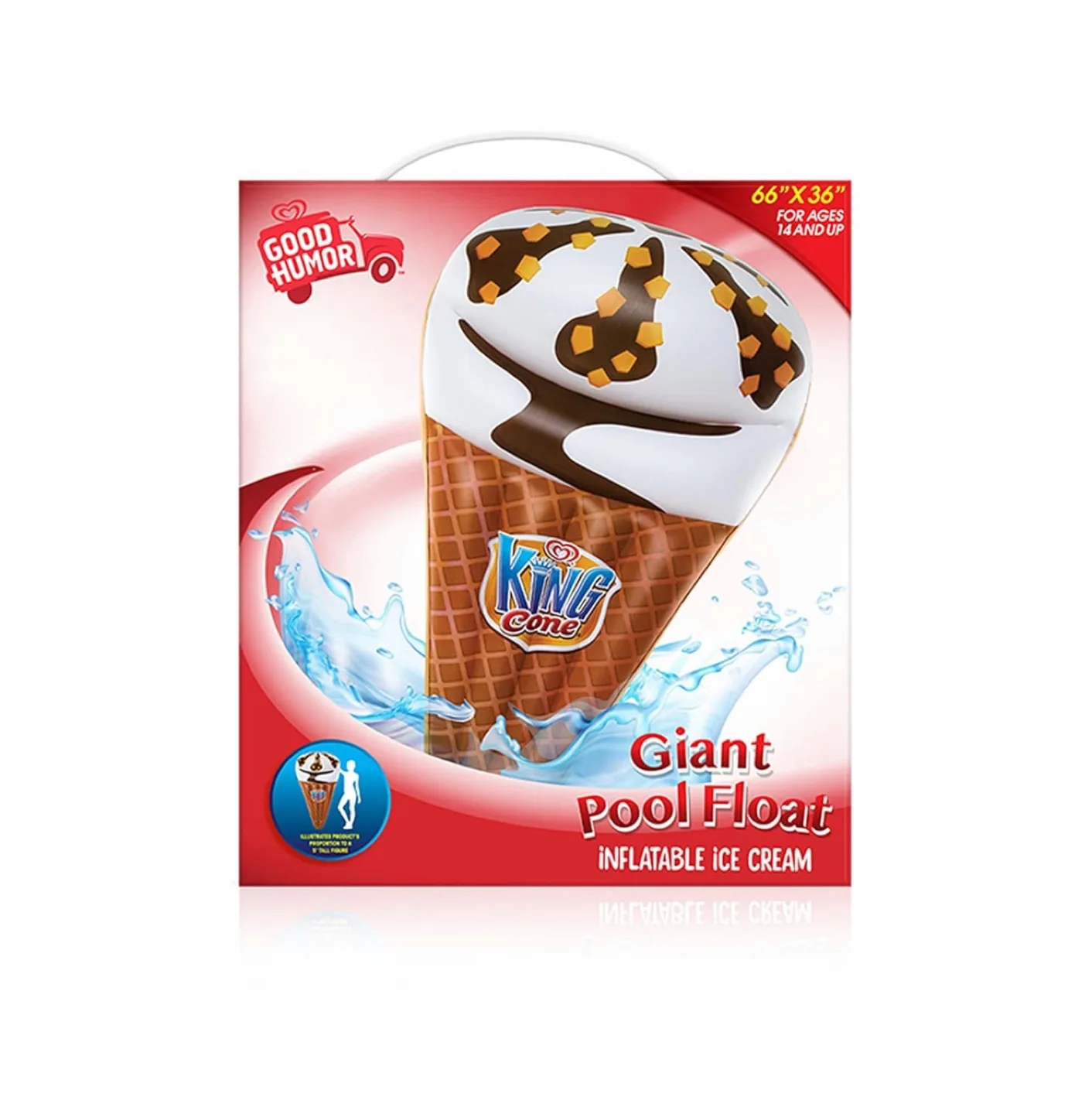NIB Giant Popsicle Ice-Cream Snow-cone Pool Floats image indicator(9)
