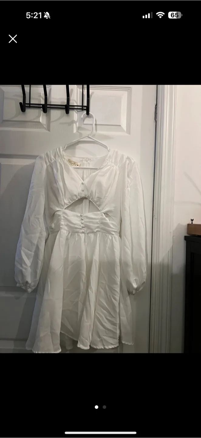 White Mini Dress thumbnail