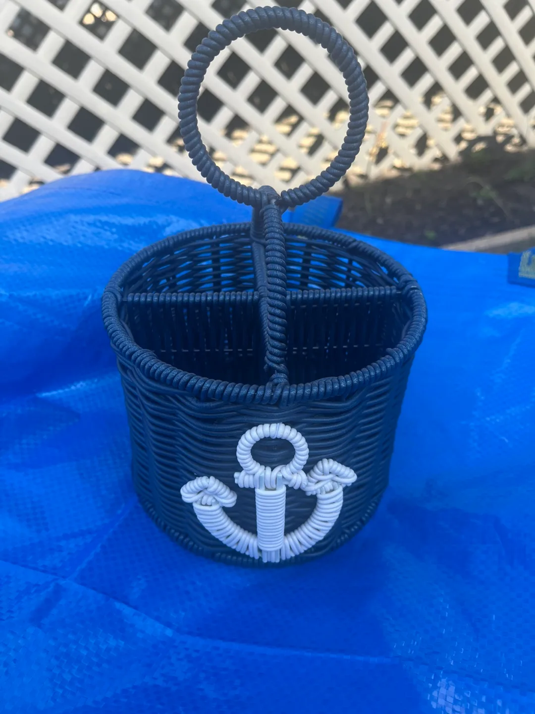 Navy Blue Cutlery Holder thumbnail