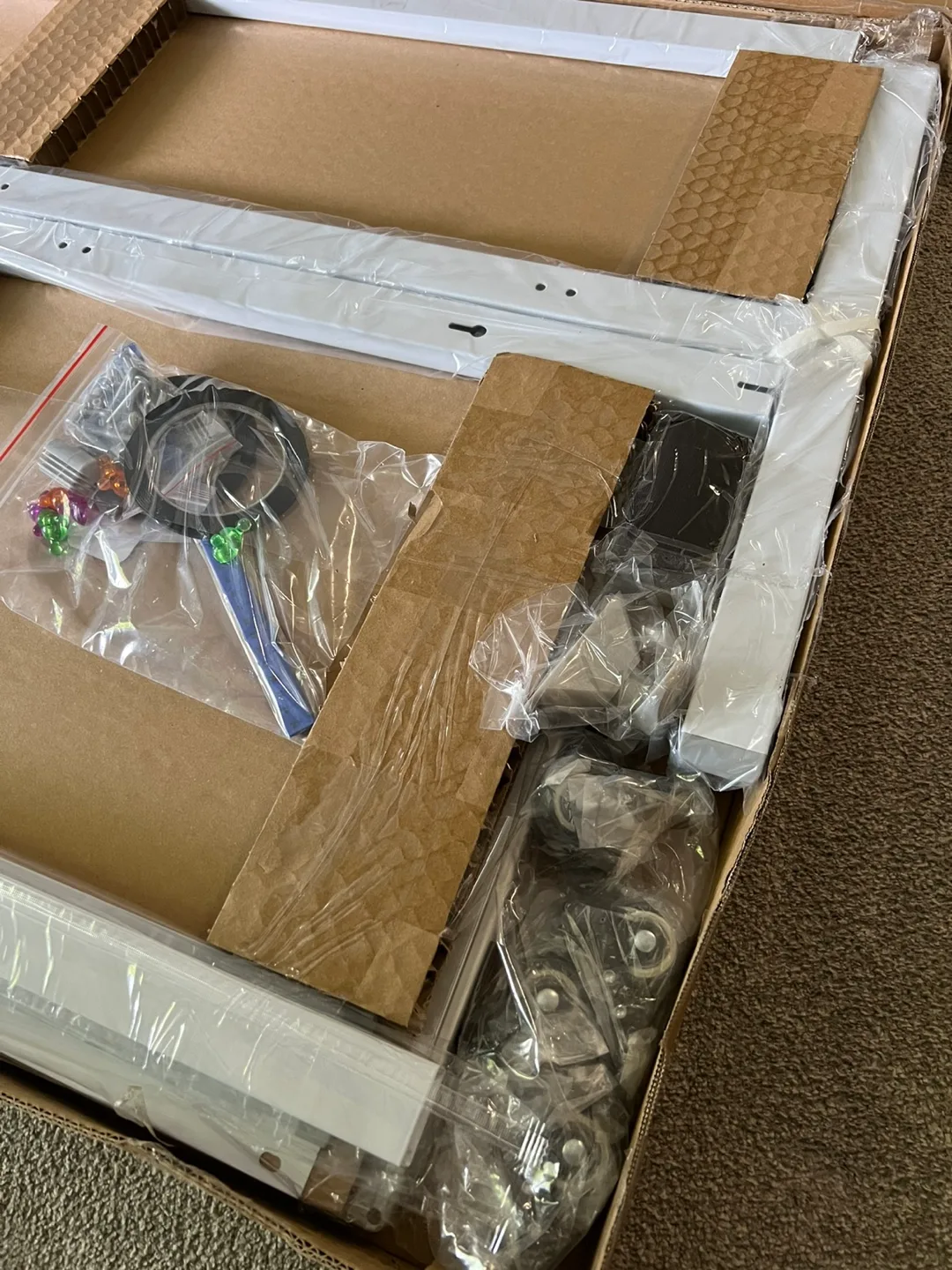 SEALED Mobile Whiteboard 48" x 32” + Accessories image indicator(9)