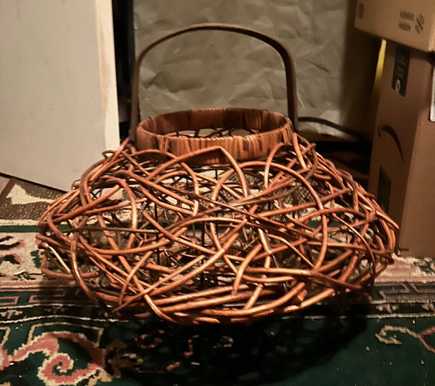 Woven Wicker Basket thumbnail