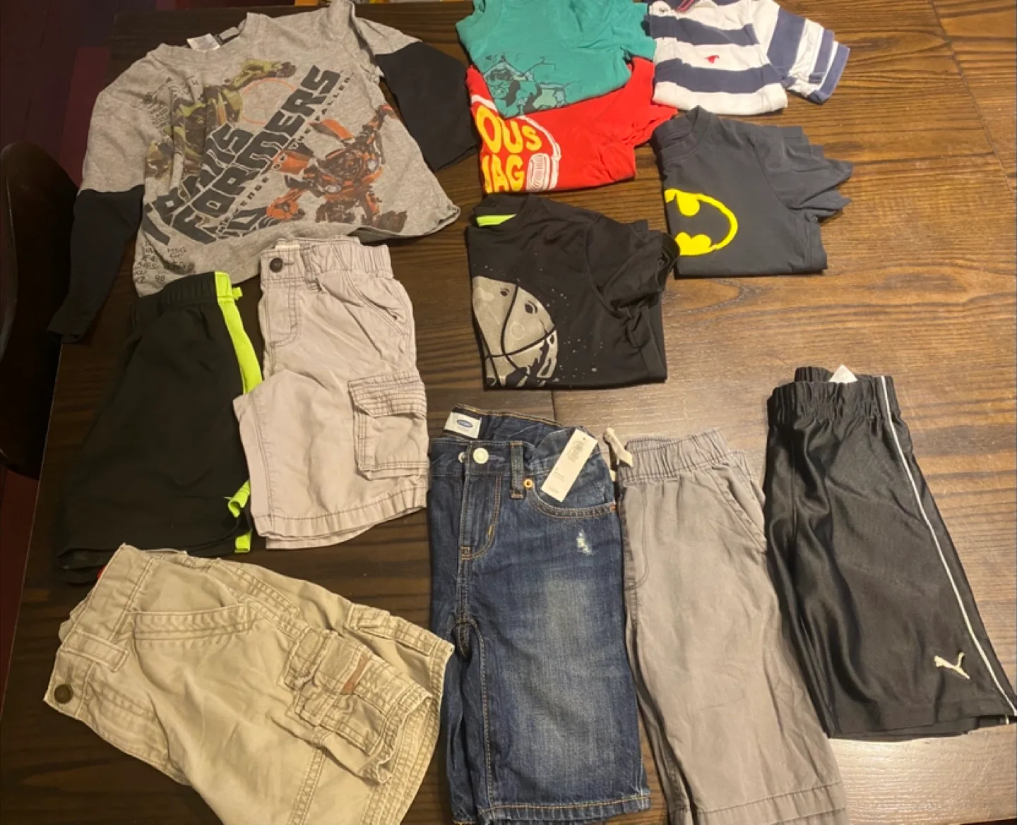 Kids' Clothing Bundle: Shirts & Shorts thumbnail