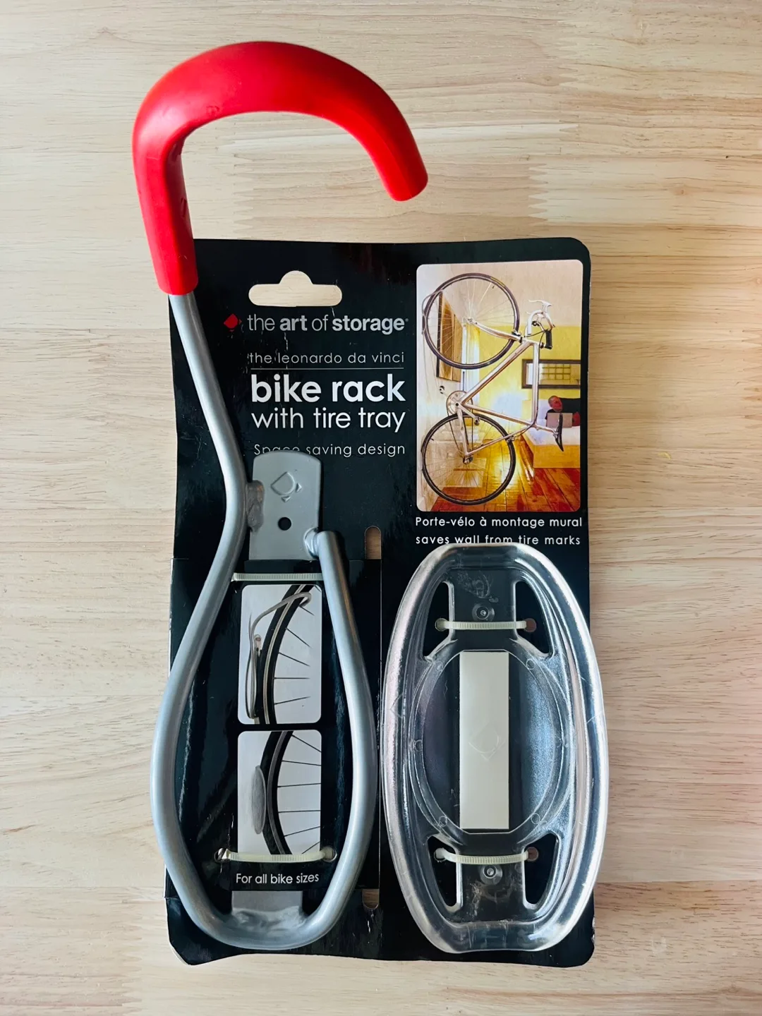The Art of Storage Bike Rack with Tire Tray thumbnail
