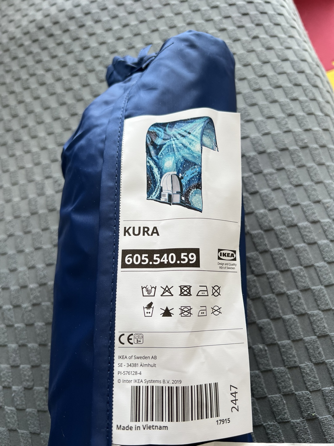IKEA KURA Bed Tent - Space Theme