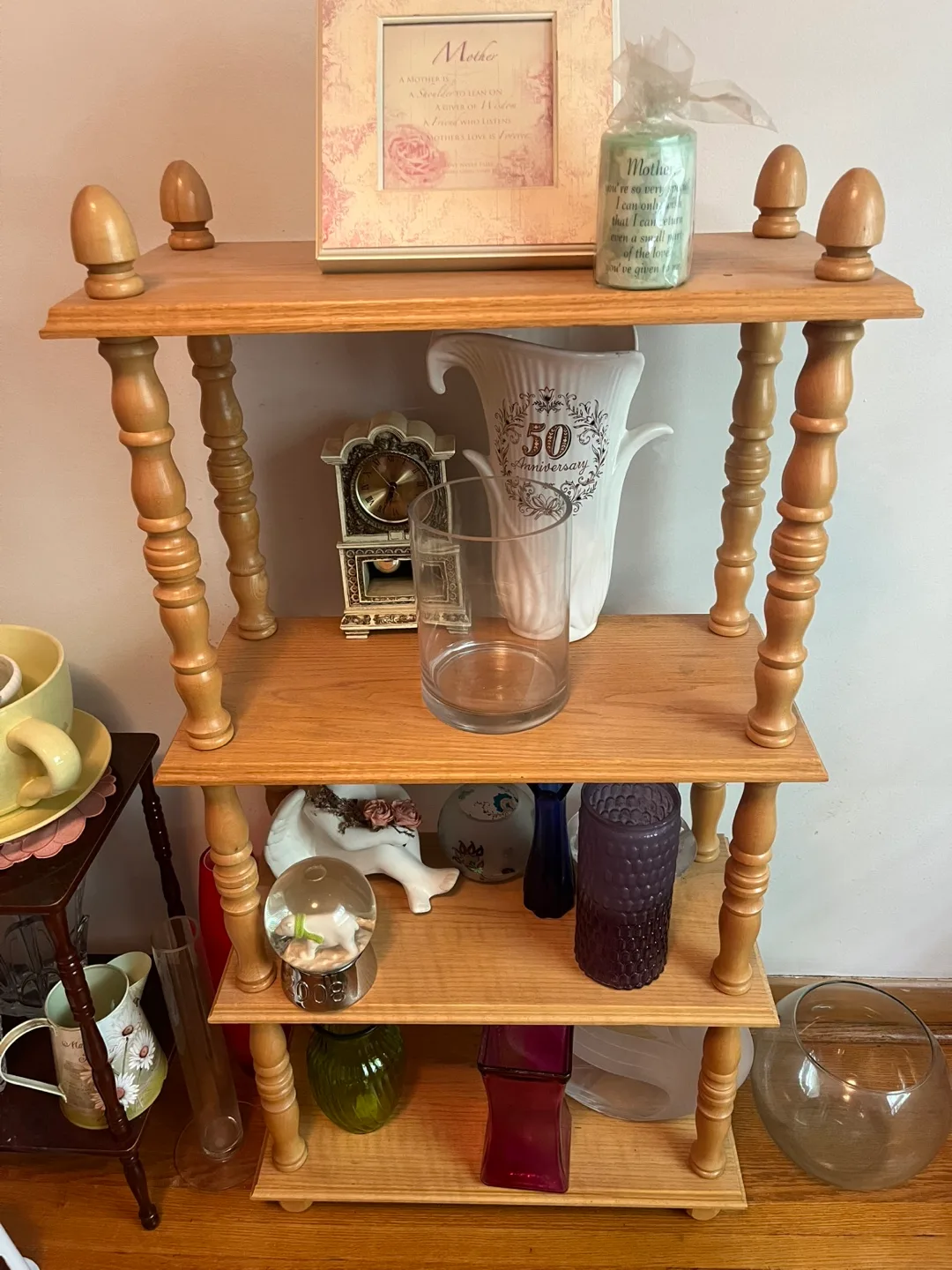 Wooden 3-Tier Shelf image indicator(3)