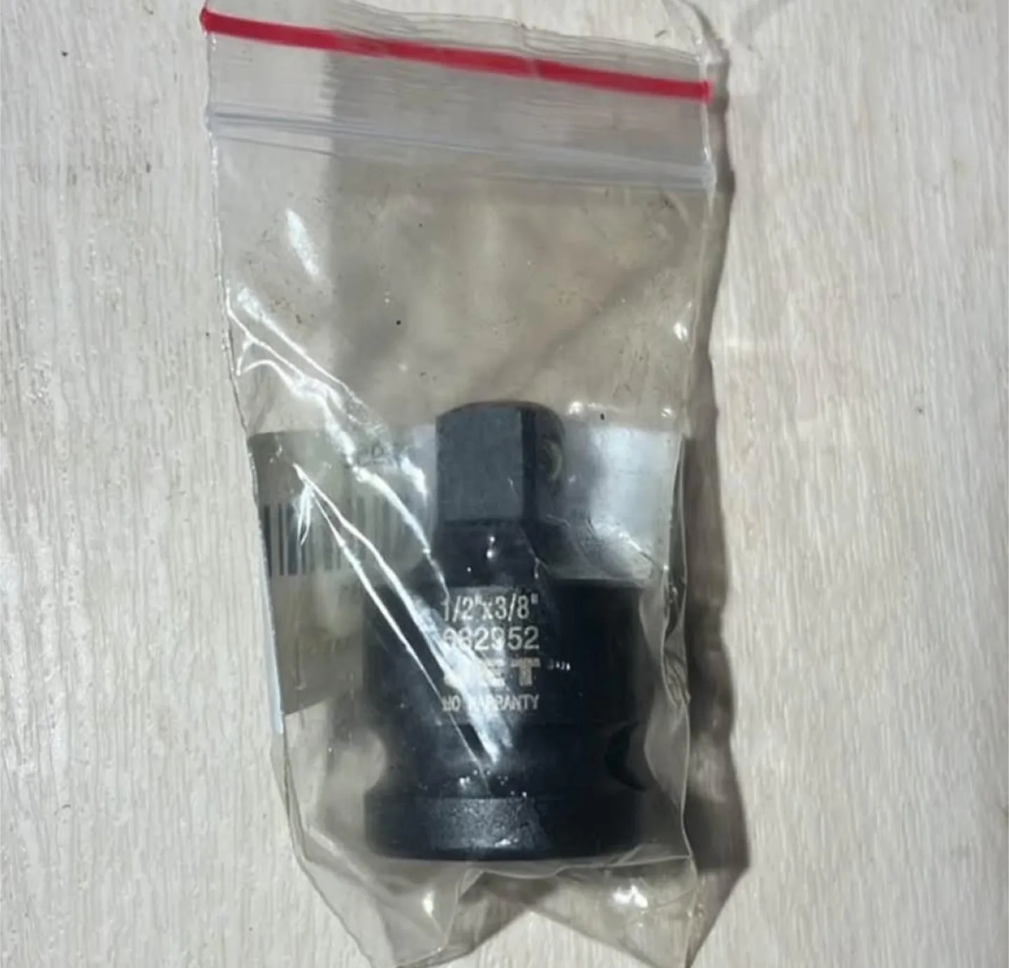 New Gray Impact Socket 1/2" x 3/8" thumbnail