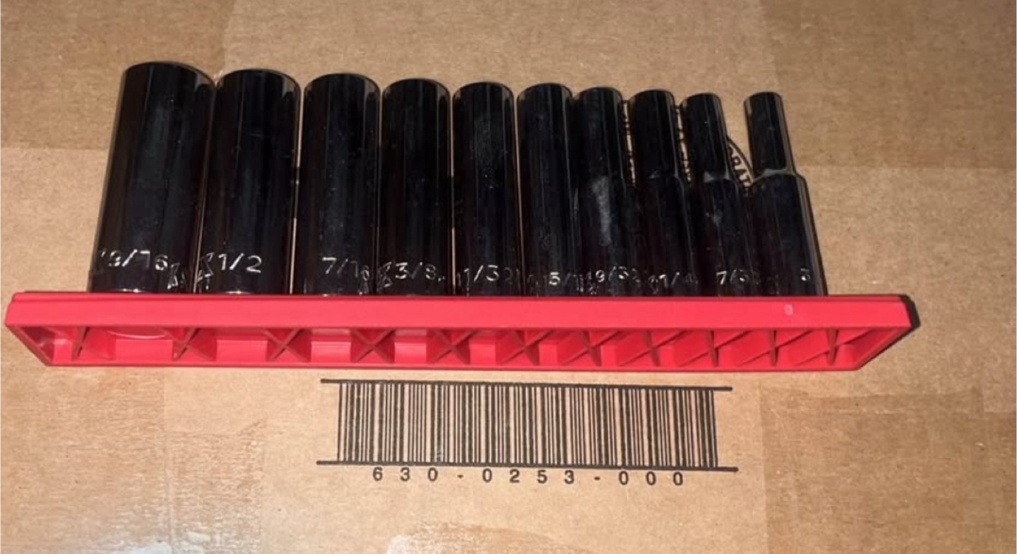 Deep Socket Set with Holder
