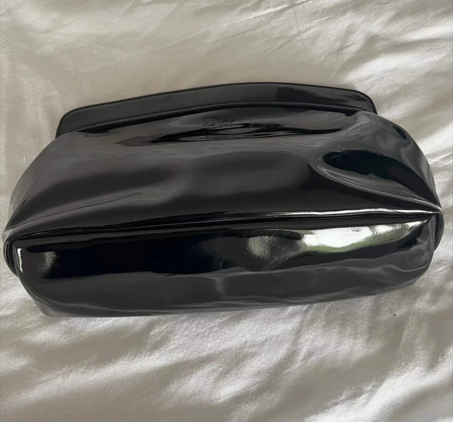 Dior Beaute Black Cosmetic Pouch with Mirror image indicator(4)