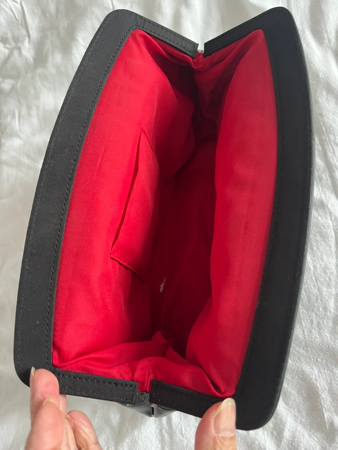 Dior Beaute Black Cosmetic Pouch with Mirror image indicator(6)