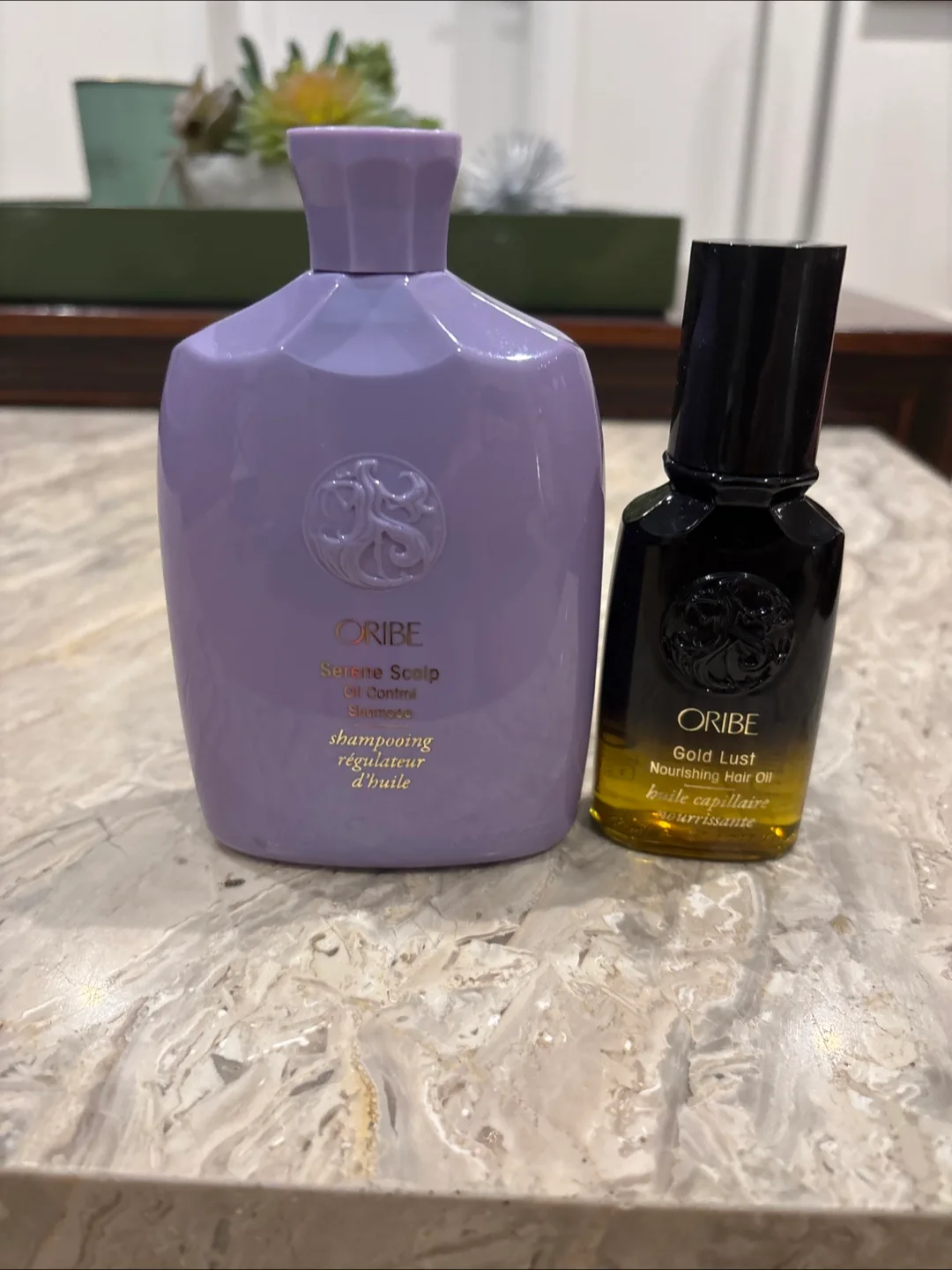Oribe Serene Scalp & Gold Lust Hair Oil Set thumbnail