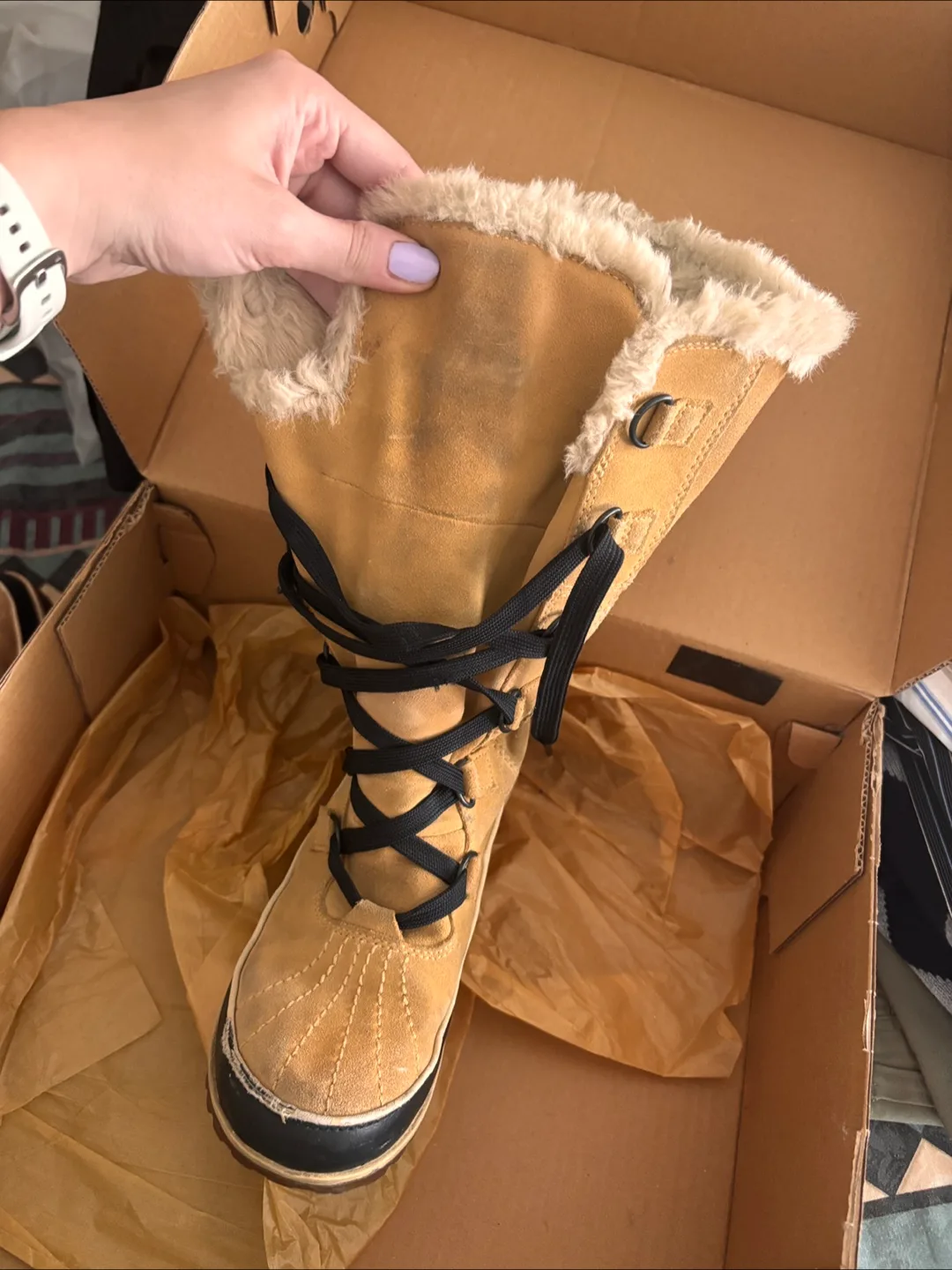 Sorel Tofino II Tan Winter Boots image indicator(2)