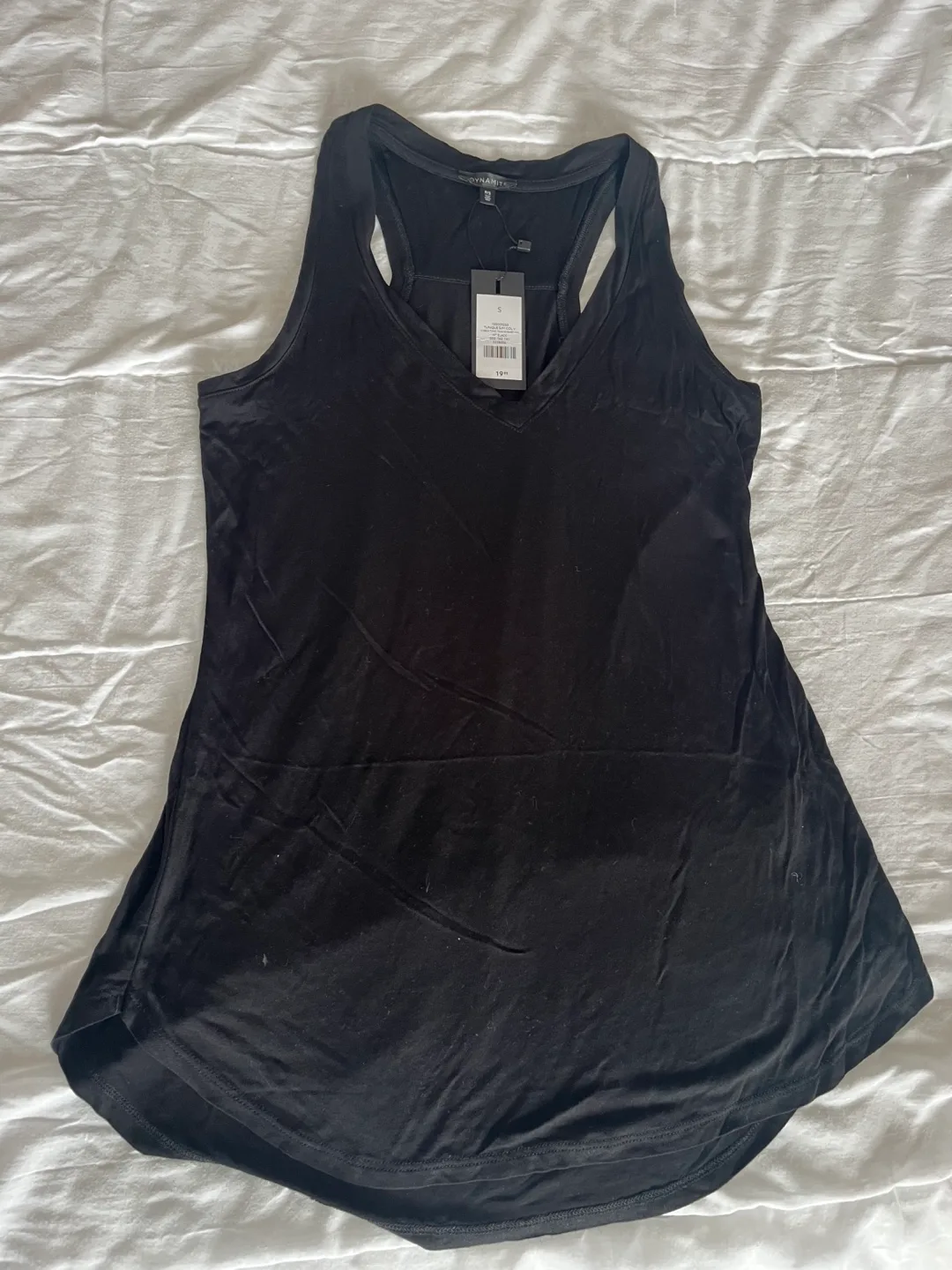 Dynamite Black Tank Top - Size S thumbnail