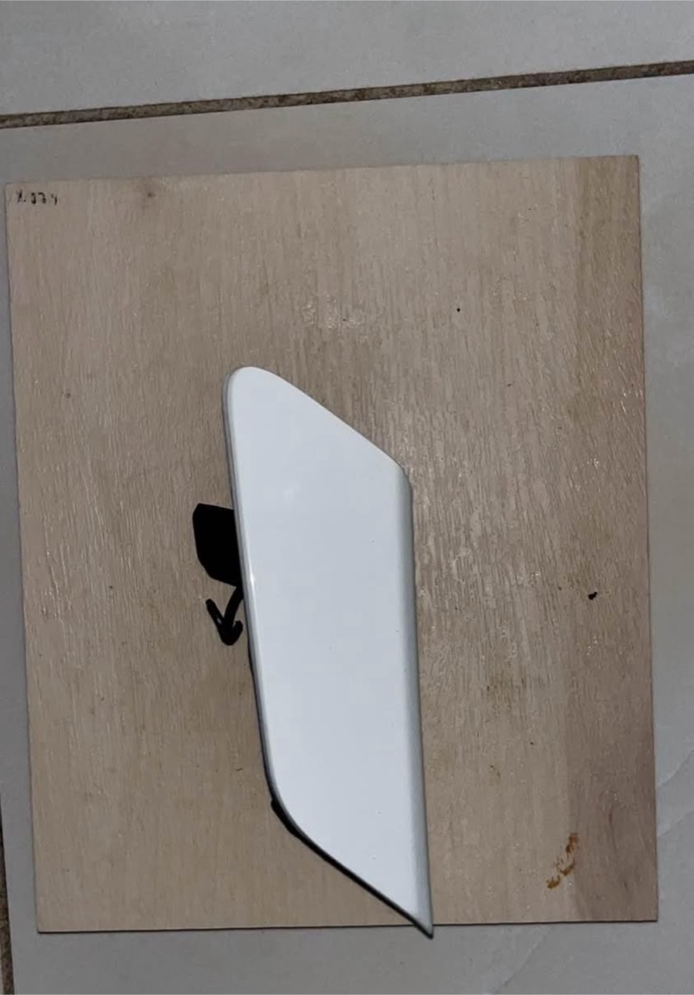 OEM TOYOTA  White tow hook cover