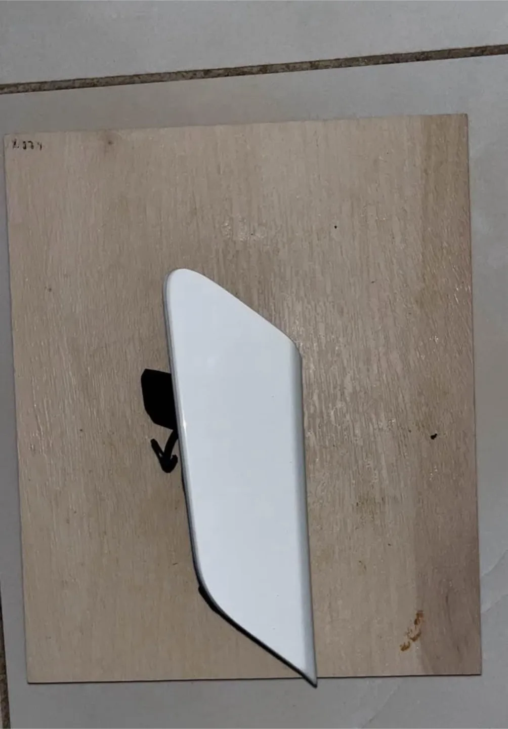OEM TOYOTA  White tow hook cover thumbnail