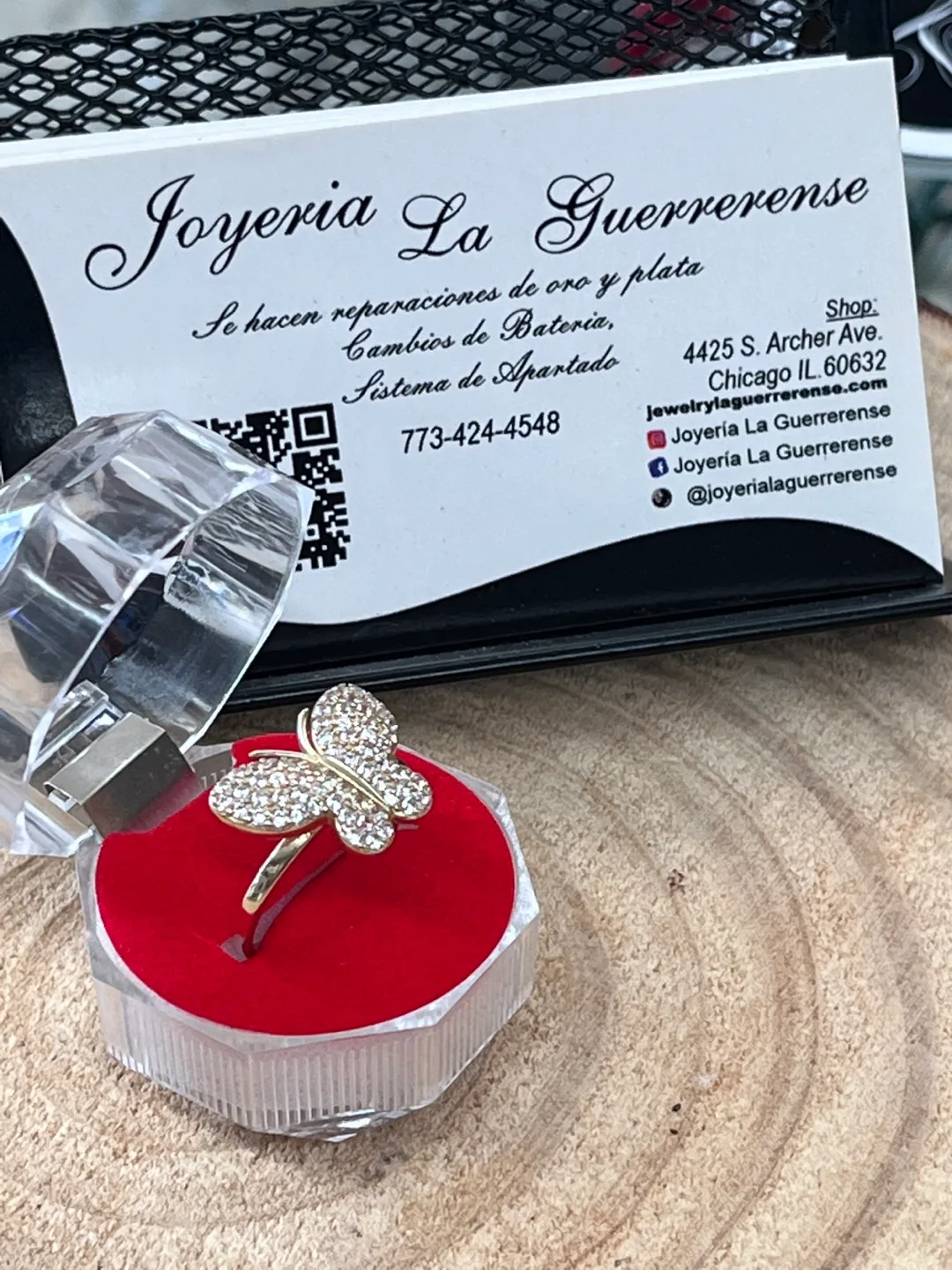 Butterfly Ring - Joyeria La Guerrerense image indicator(3)
