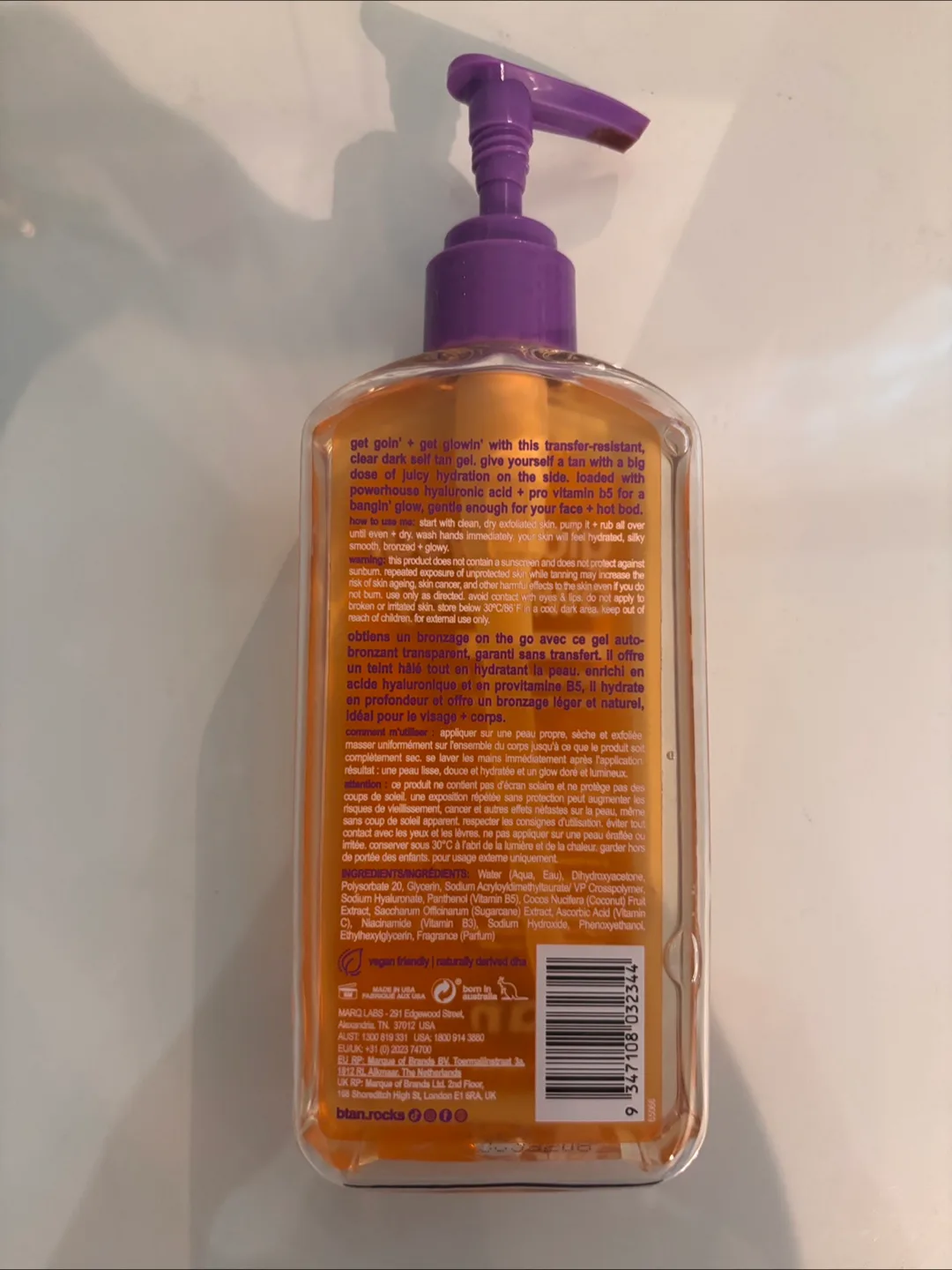 b.tan glow your own way hydrating AF image indicator(3)