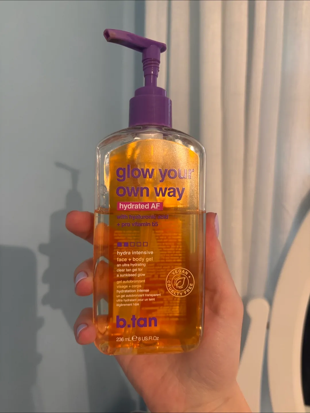 b.tan glow your own way hydrating AF image indicator(4)