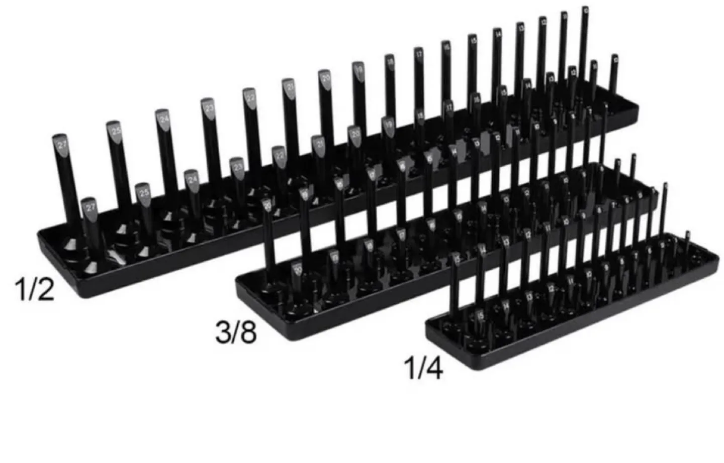 Socket Organizer Set - 1/2, 3/8, 1/4 Drive thumbnail