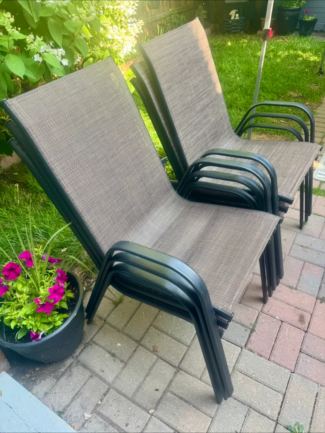 Outdoor Patio Dining Chairs - Set of 6 thumbnail
