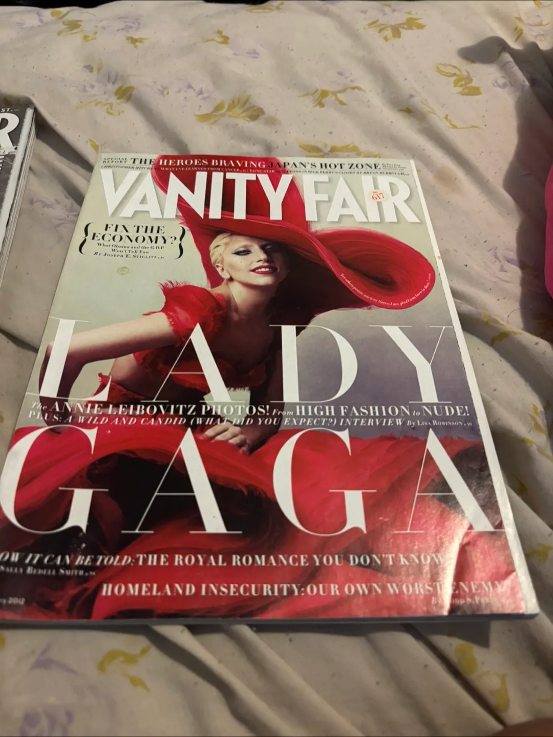 Vanity Fair Magazine - Lady Gaga Cover