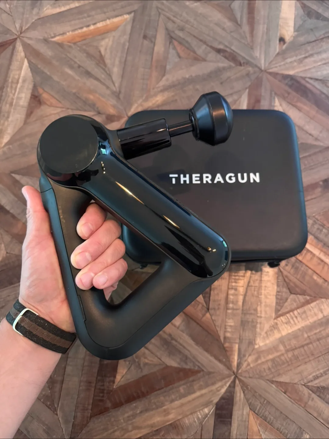 Theragun Massage Gun with Case & Attachments thumbnail